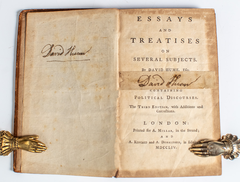 Essays and Treatises on Several Subjects: Containing Political Discourses.