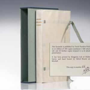 The Poems of William Shakespeare.