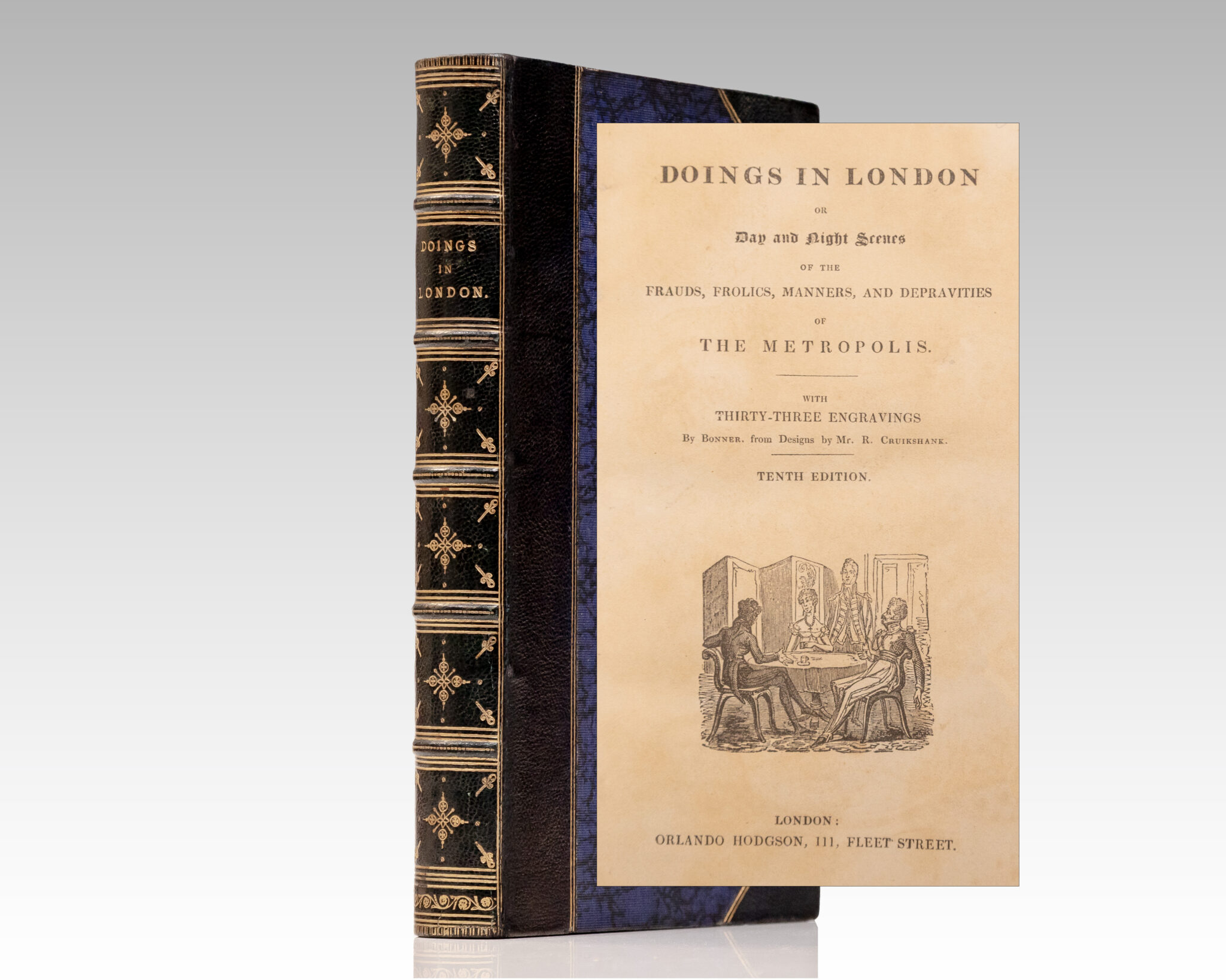 Doings in London: or Day and Night Scenes of the Frauds, Frolics, Manners, and Depravities of the Metropolis.