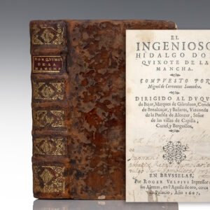 El Ingenioso Hidalgo Don Quixote de la Mancha.