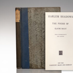 Harlem Shadows: The Poems of Claude McKay.