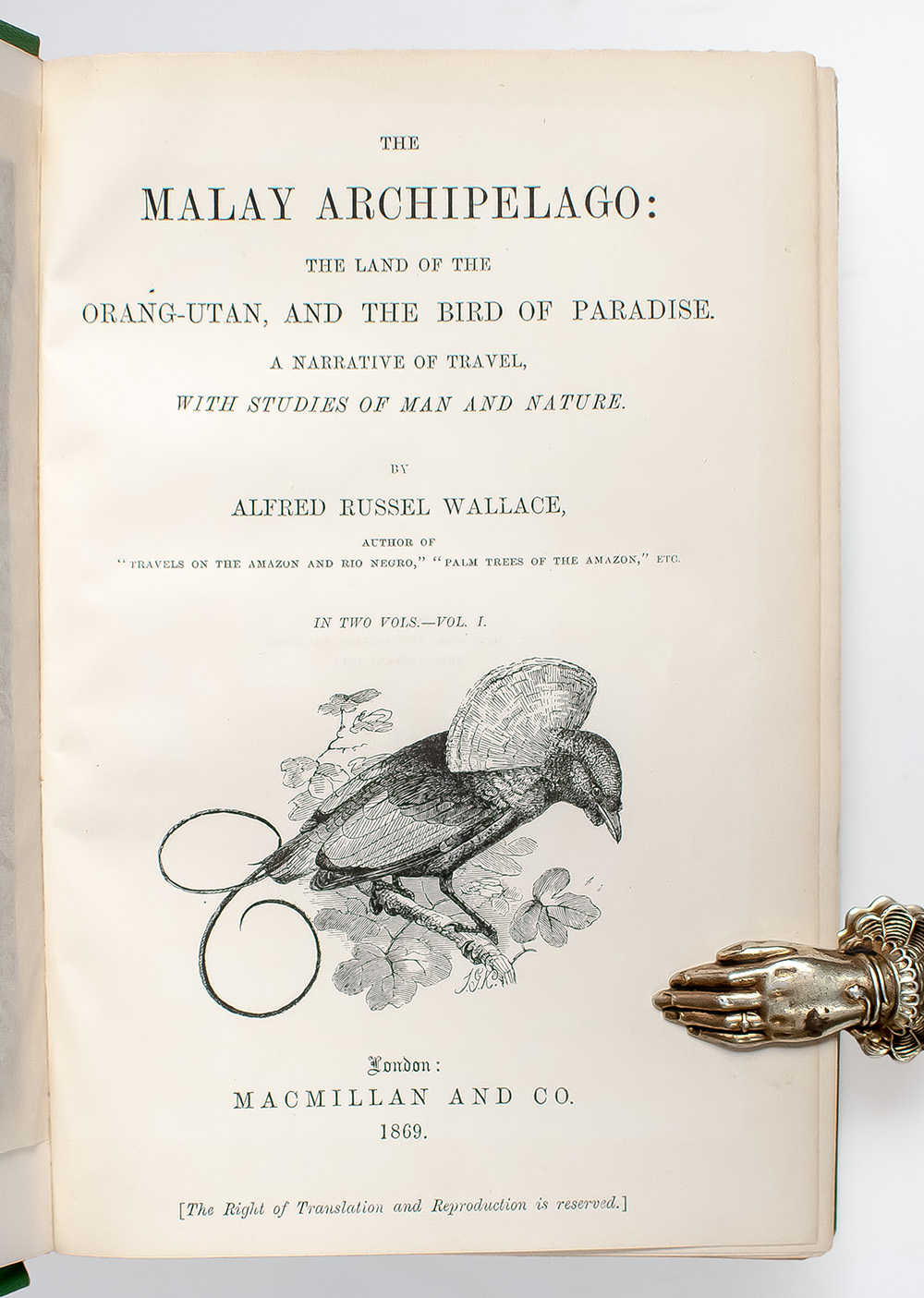 The Malay Archipelago: The Land of the Orang-utan, and the Bird of Paradise. A Narrative of Travel, with Studies of Man and Nature.