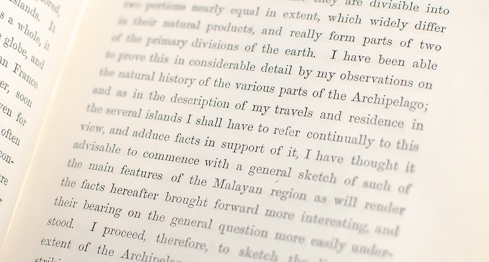 The Malay Archipelago: The Land of the Orang-utan, and the Bird of Paradise. A Narrative of Travel, with Studies of Man and Nature.