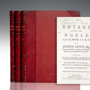 A Voyage Round the World, In the Years MDCCXL, I, II, II, IV. By George Anson, Esq; Commander in Chief of a Squadron of His Majesty's Ships, sent upon an Expedition to the South-Seas.