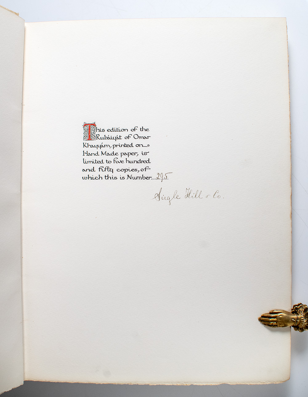 Rubaiyat of Omar Khayyam.