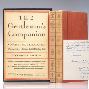 The Gentleman's Companion: Volume I Being An Exotic Cookery Book. Volume II Being an Exotic Drinking Book.