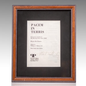 Pacem in Terris: Encyclical Letter of His Holiness Pope John XXIII. [Peace on Earth].