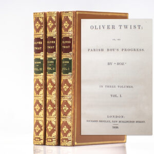 Oliver Twist; Or, the Parish Boy's Progress. By "Boz."