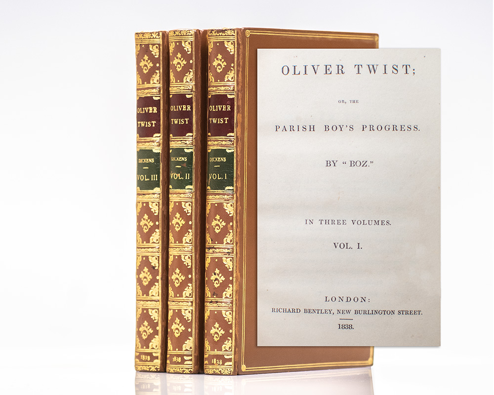 Oliver Twist; Or, the Parish Boy's Progress. By "Boz."