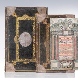 The Holy Bible Containing the Old Testament and The New. Newly Translated out of the Original Tongues. And With the former Translations dilligently compared & revised. [with] The Book of Common Prayer, And Administration of the Sacraments, and Other Rites and Ceremonies of the Church, According to Use of the Church of England; Together with the Psalter or Psalms of David.
