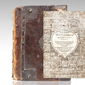 The Holy Bible, Conteining the Old Testament and the New.