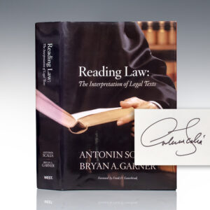 Reading Law: The Interpretation of Legal Texts.