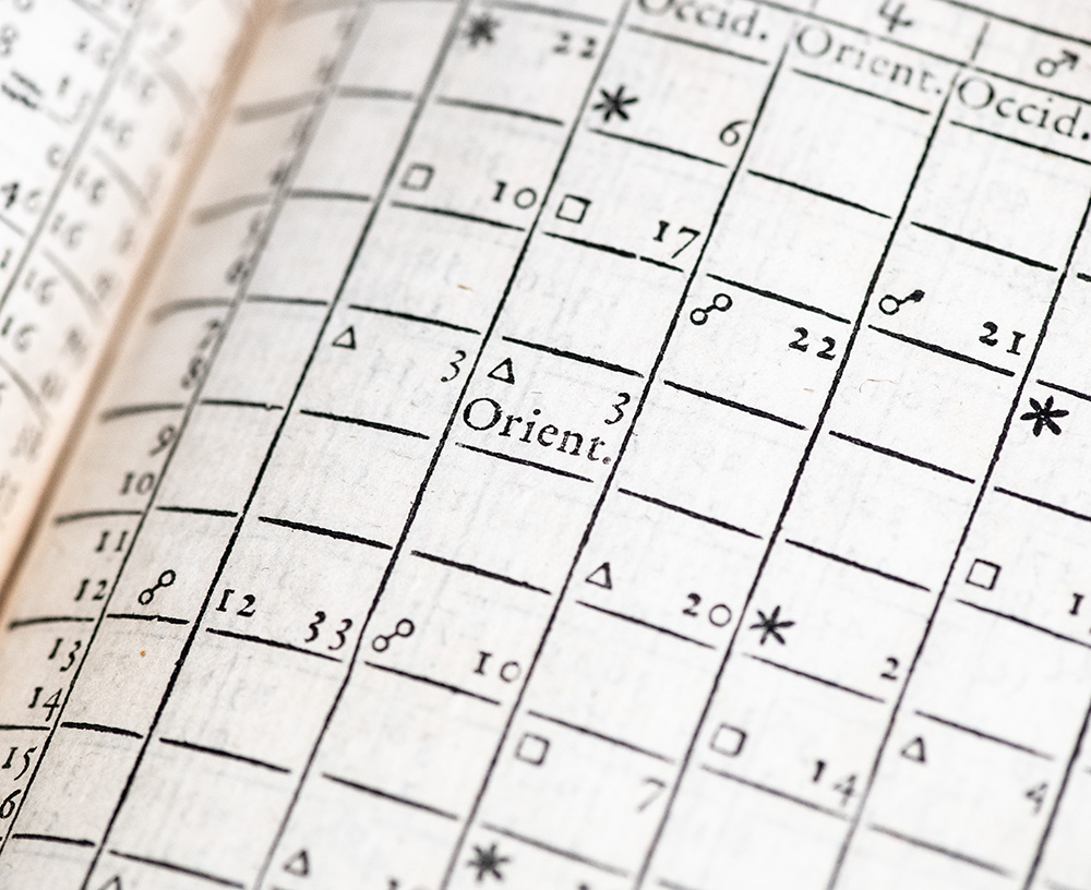 Ephemeris Anno Christi 1554.