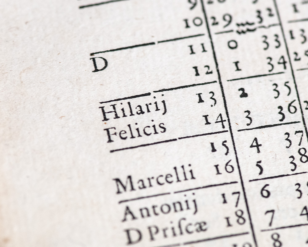 Ephemeris Anno Christi 1554.