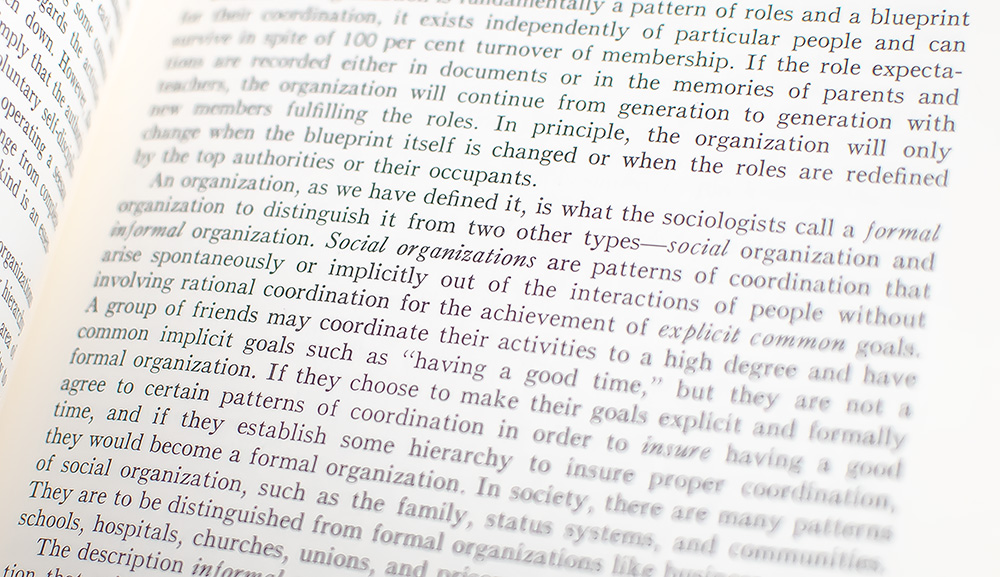 Organizational Psychology.