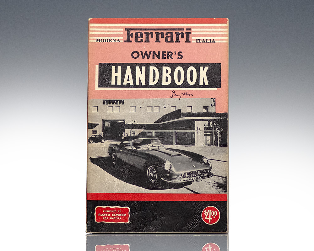 Vintage Ferrari Owner’s Handbook