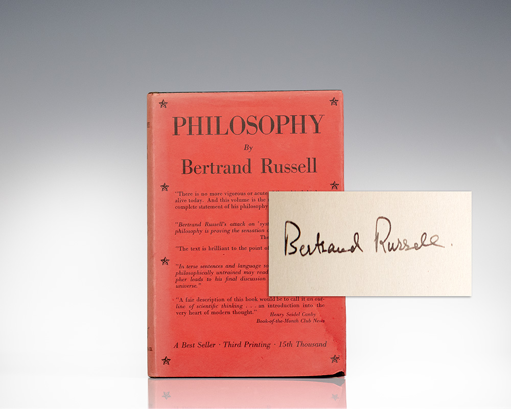 Philosophy by Bertrand Russell