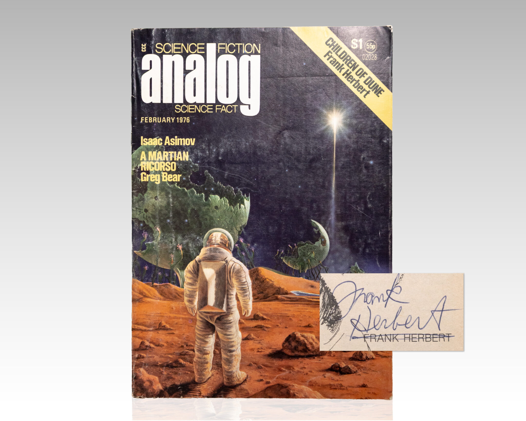Analog: Science Fiction and Fact. [Containing the First Appearance of Children of Dune: Part Two.]