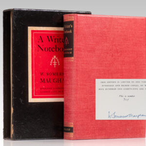 A Writer’s Notebook.