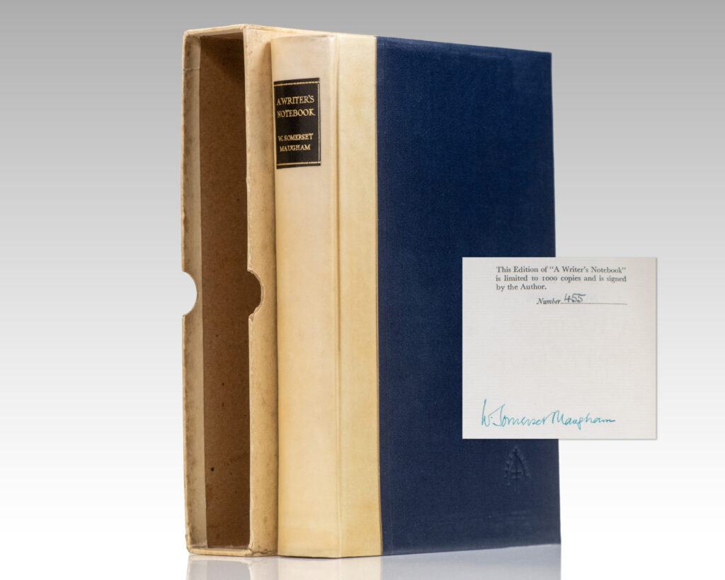 A Writer’s Notebook.