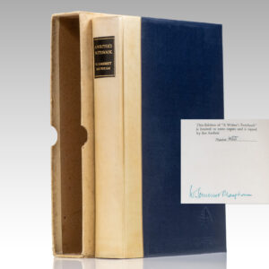 A Writer’s Notebook.