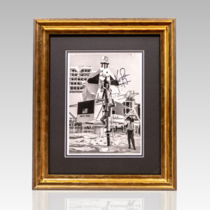 Neil Armstrong, Buzz Aldrin, and Michael Collins Signed Photograph.