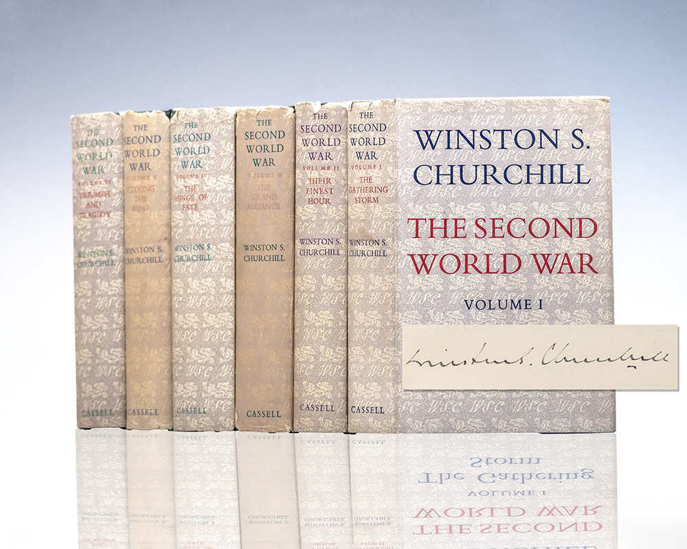 The Second World War: The Gathering Storm; Their Finest Hour; The Grand Alliance; The Hinge of Fate; Closing the Ring; Triumph and Tragedy.