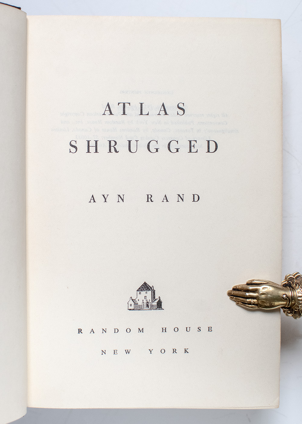 Atlas Shrugged.