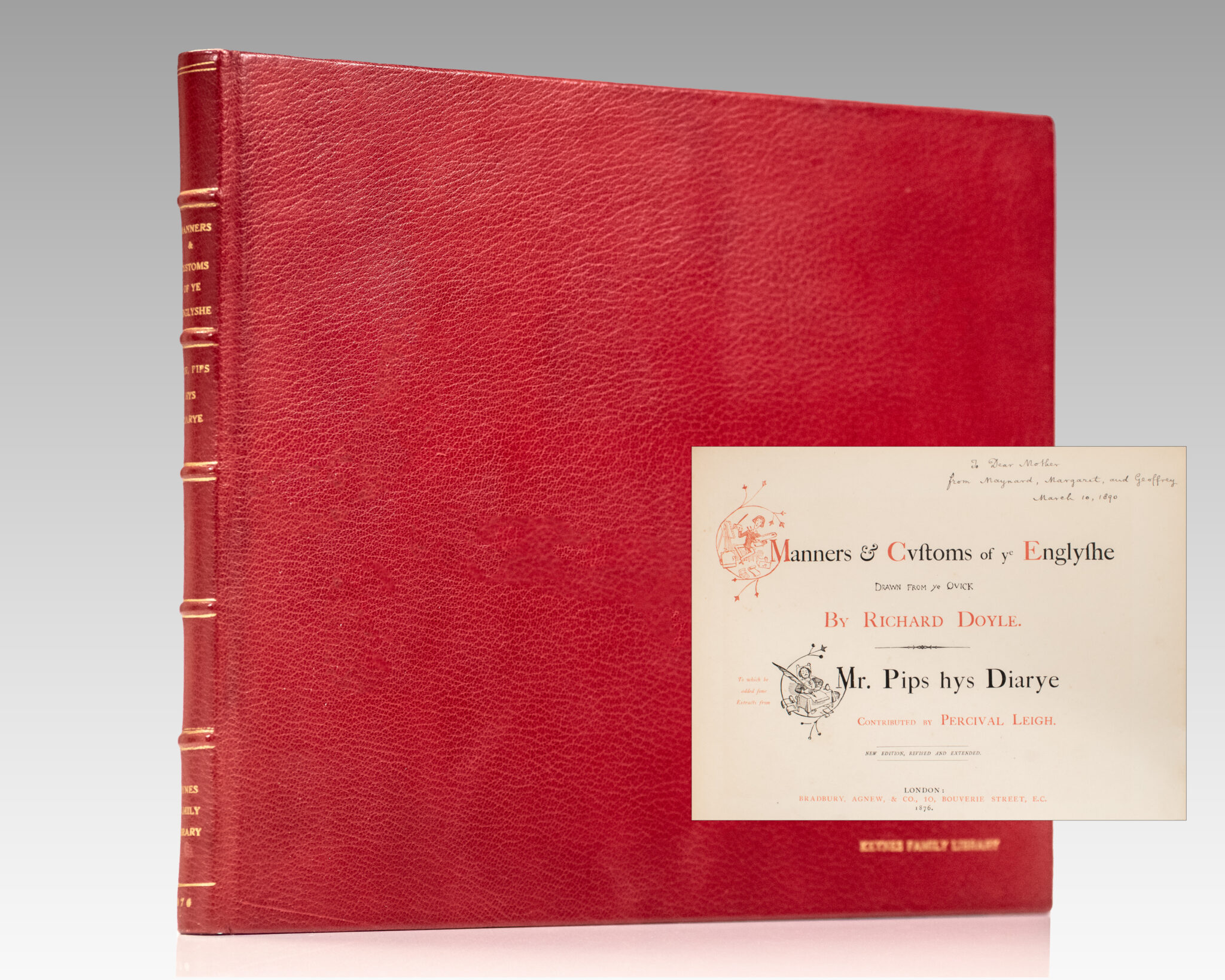 Manners and Customs of ye Englyshe.