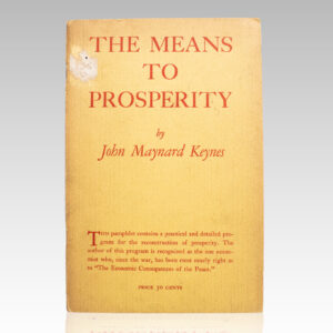 The Means to Prosperity.