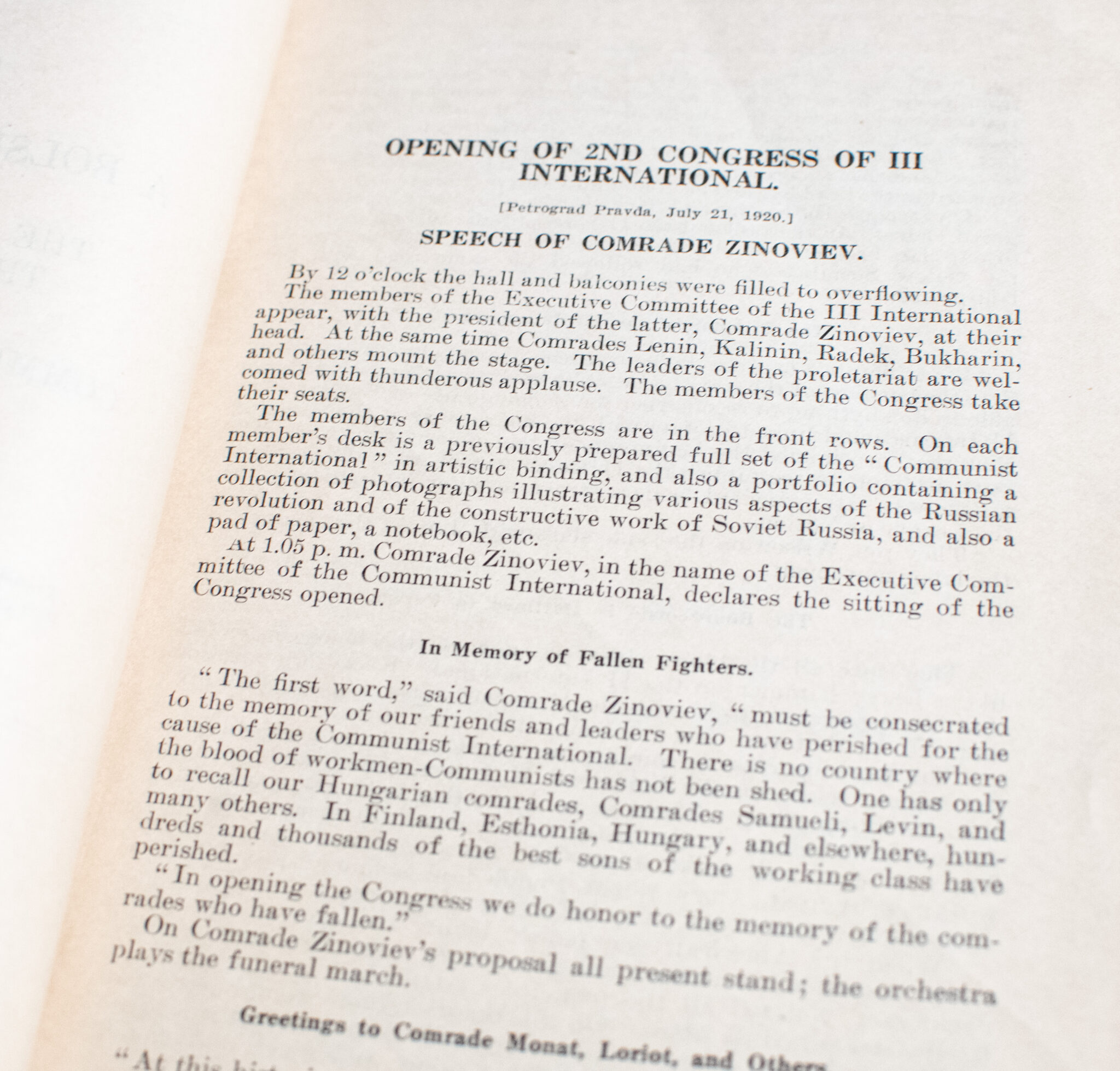 The 2nd Congress of the Communist International: As Reported and Interpreted by the Official Newspapers of Soviet Russia.