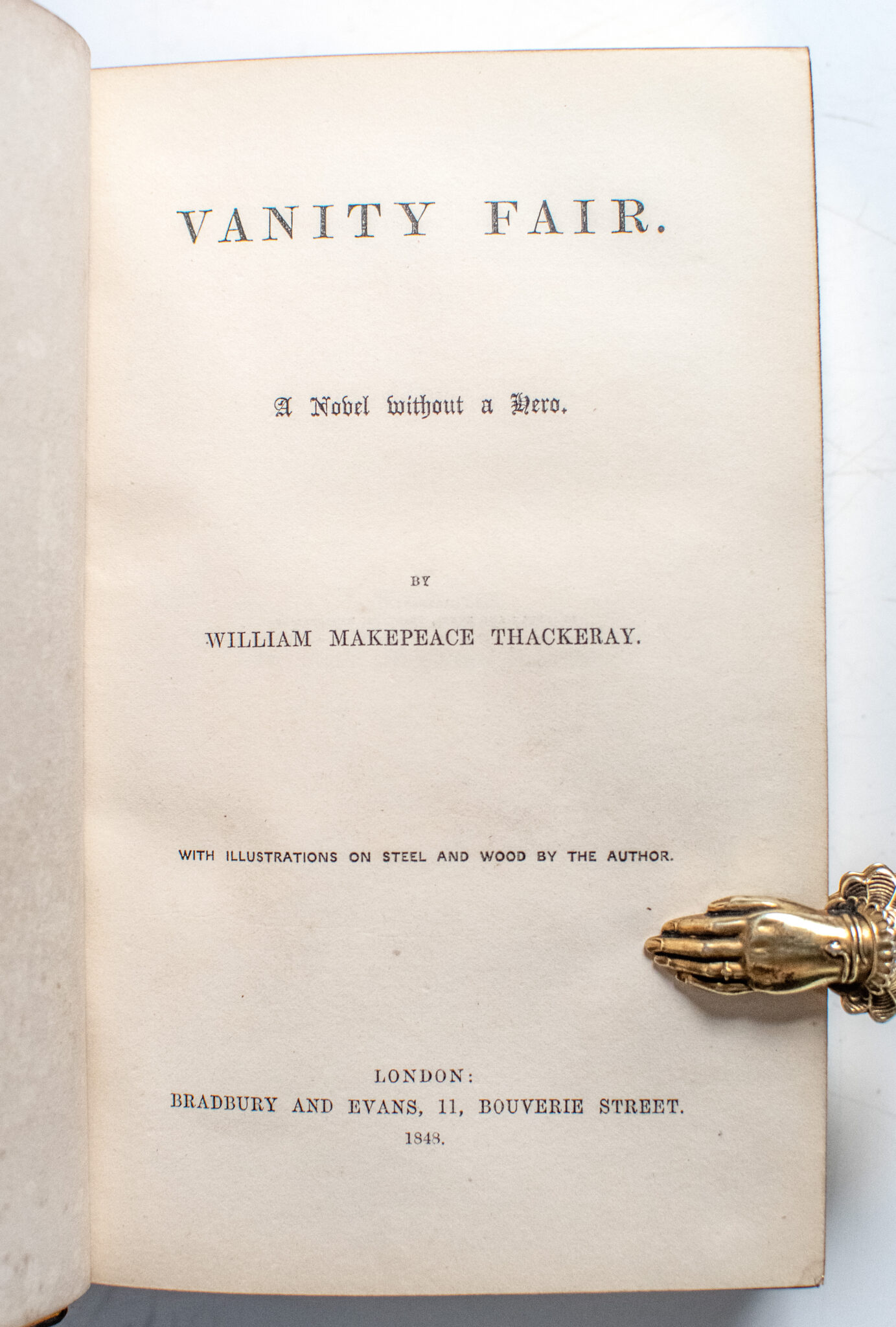 Vanity Fair: A Novel Without a Hero.