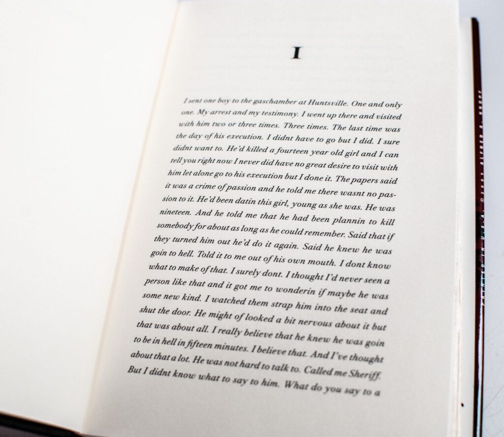 No Country For Old Men.