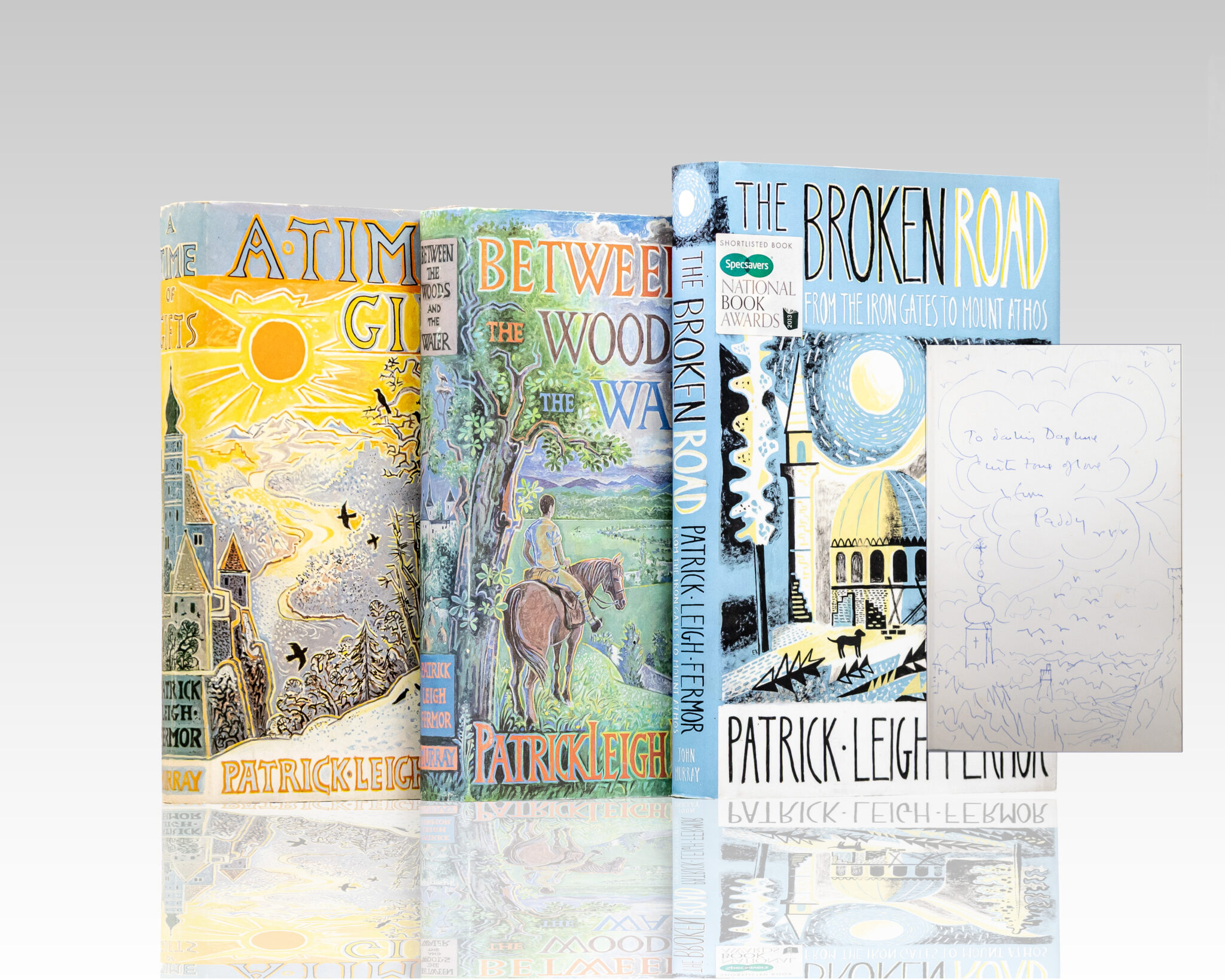 A Time of Gifts; Between the Woods and the Water; The Broken Road.