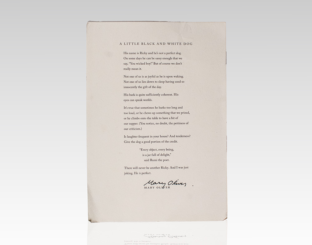 Dog Songs: Poems.