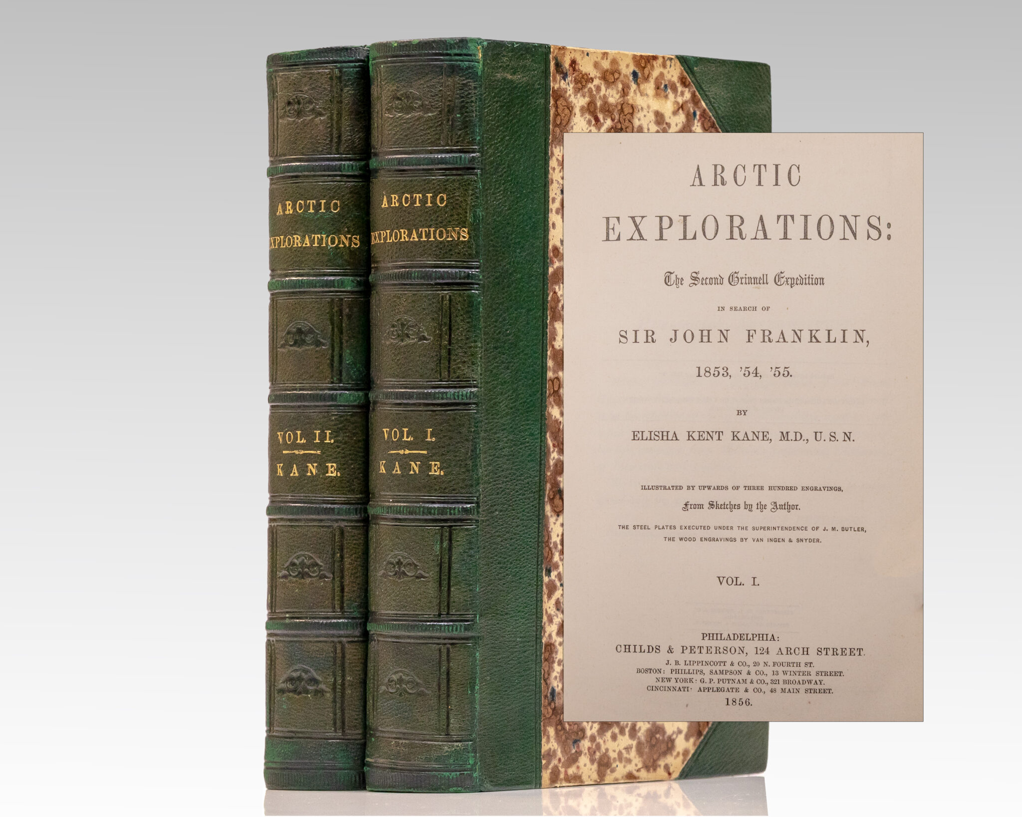 Arctic Explorations: The Second Grinnell Expedition in Search of Sir John Franklin, In the Years 1853,’54,’55.