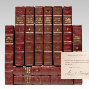 The Novels of Jane Austen: Sense and Sensibility, Pride and Prejudice, Mansfield Park, Emma, Northanger Abbey, Persuasion.