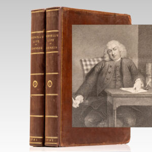 The Life of Samuel Johnson, LL.D. Comprehending an Account of his Studies and Numerous Works, in Chronological Order...