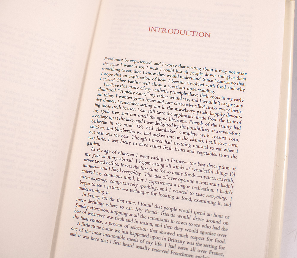 Chez Panisse Menu Cookbook.