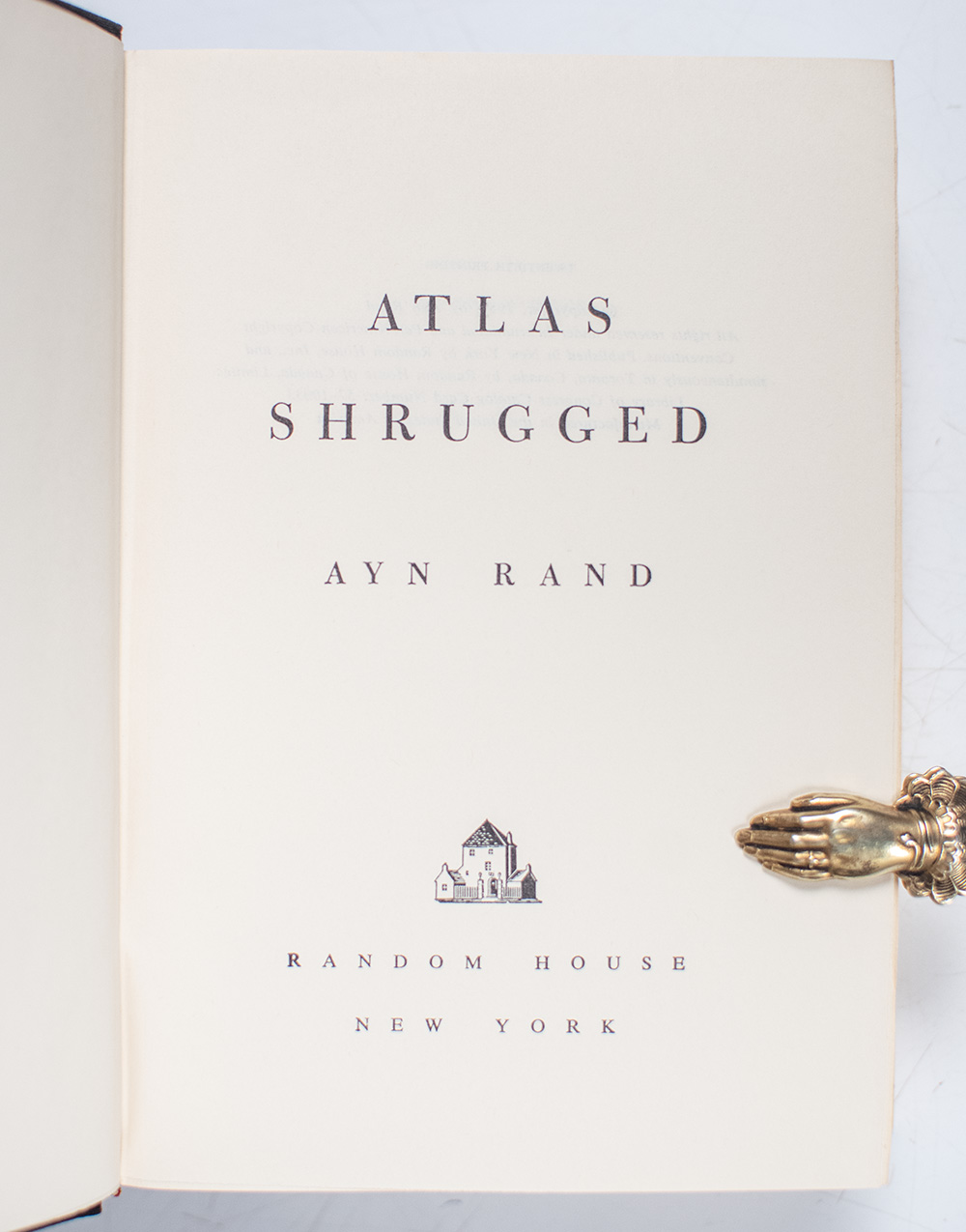Atlas Shrugged.