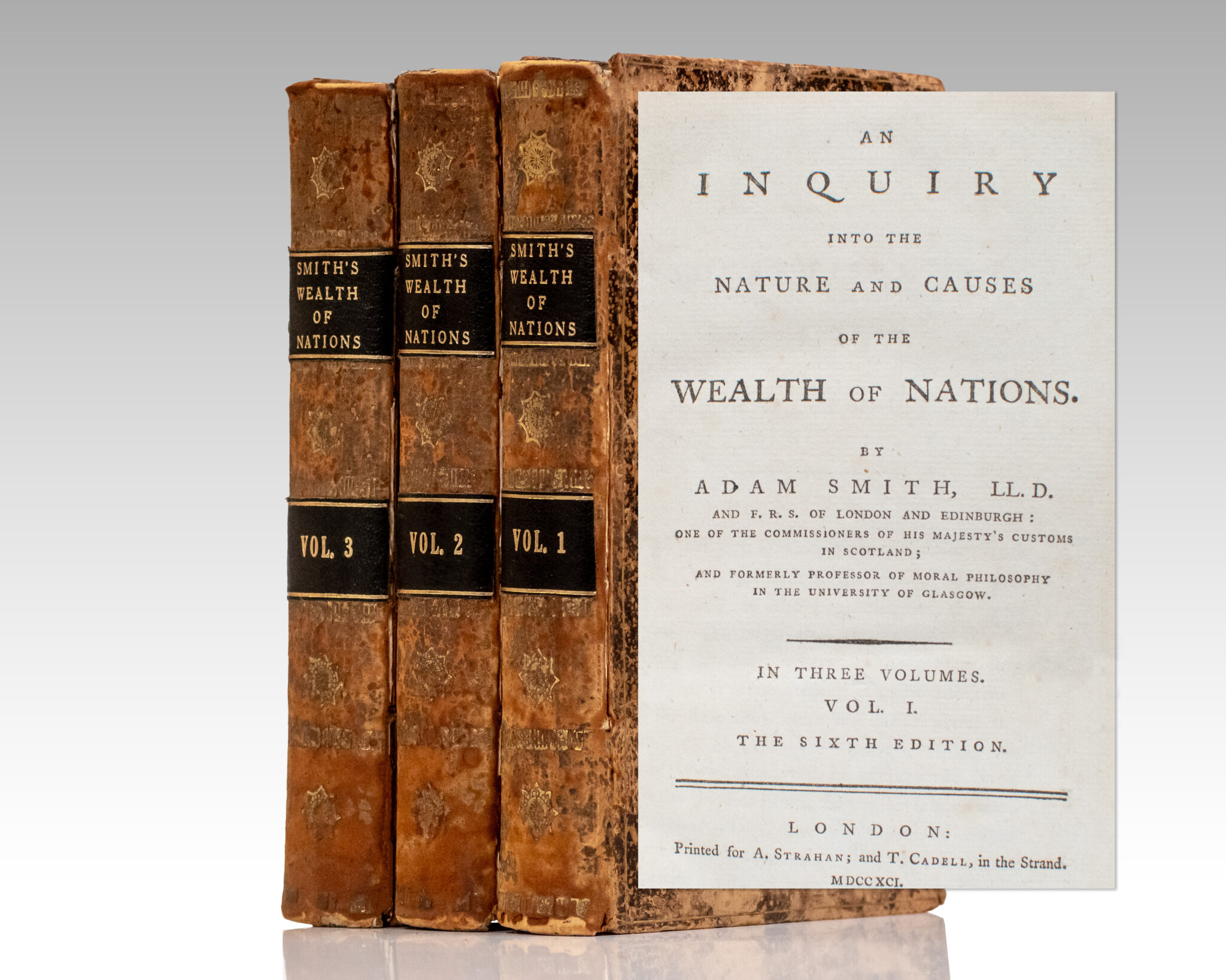 An Inquiry Into the Nature and Causes of the Wealth of Nations.