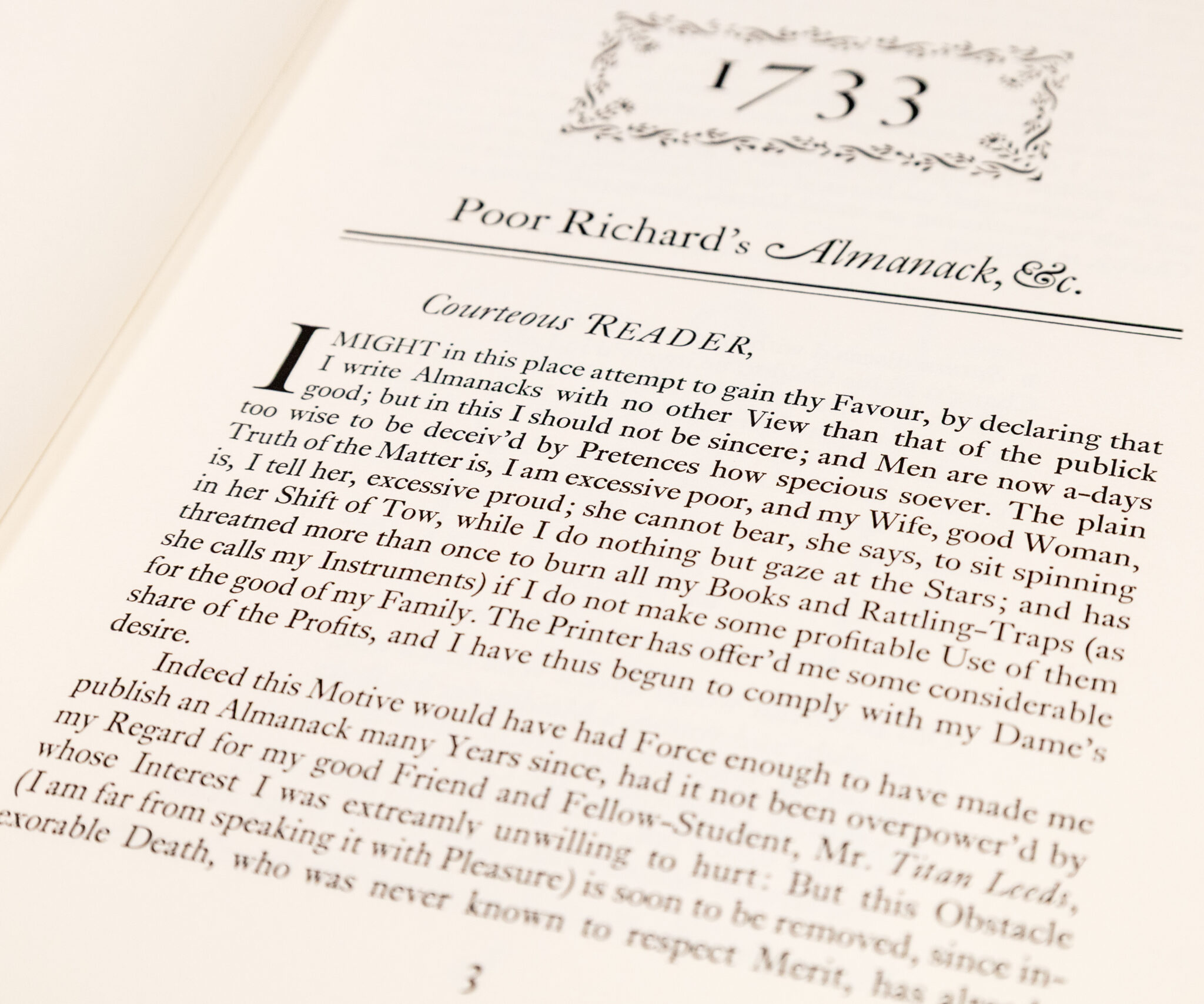 Poor Richard: The Almanacks for the Years 1733-1758.