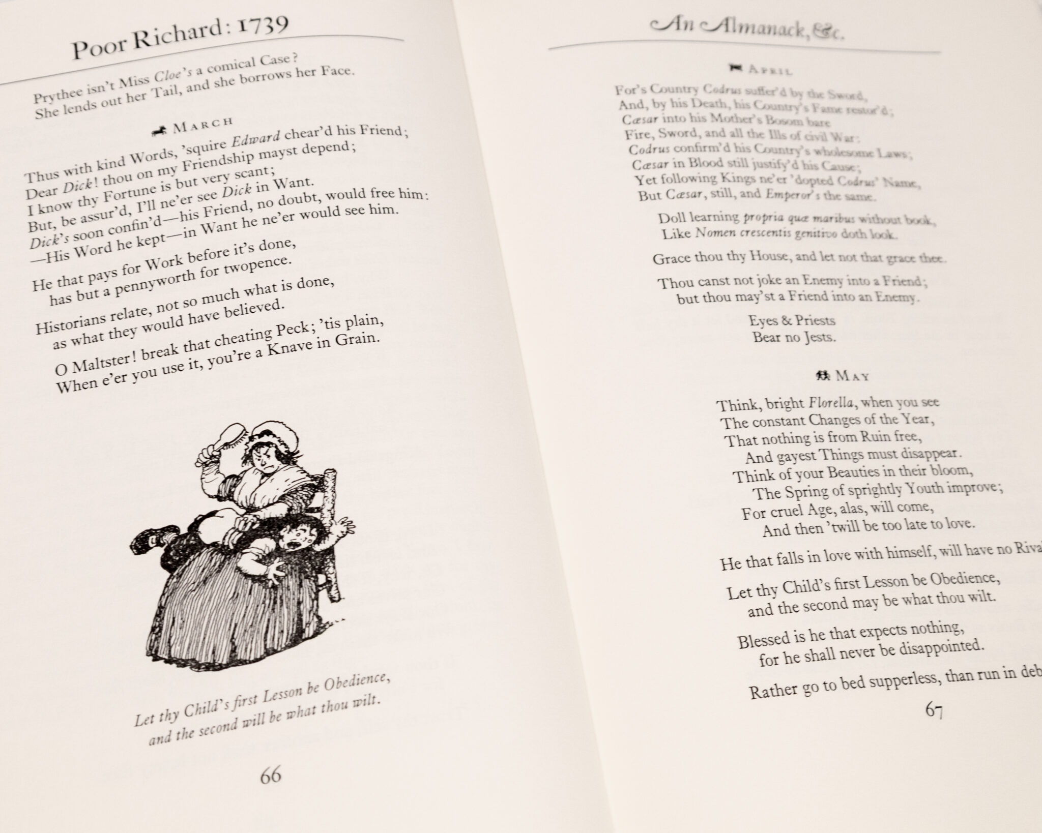 Poor Richard: The Almanacks for the Years 1733-1758.