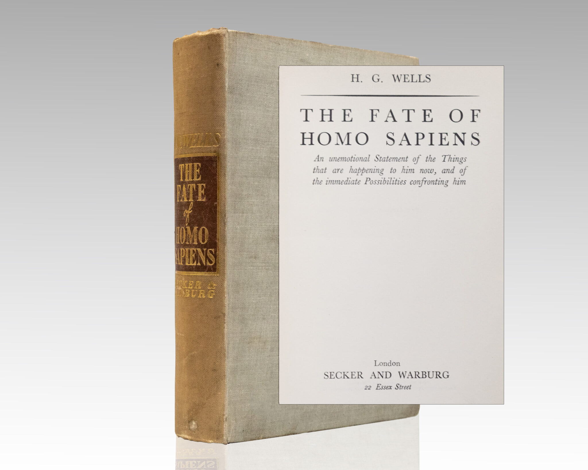 The Fate of Homo Sapiens.