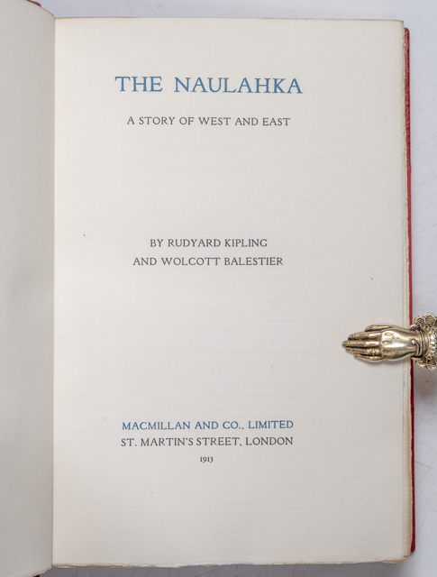 The Naulahka: A Story of West and East.