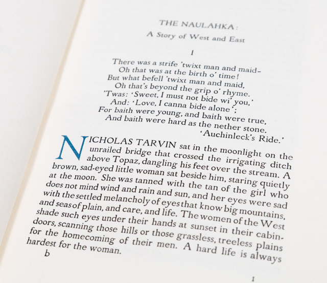 The Naulahka: A Story of West and East.