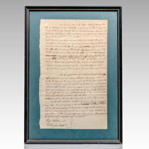 Francis Scott Key Autograph Document Signed.