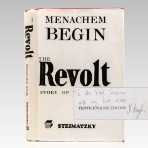 The Revolt: The Story of the Irgun.