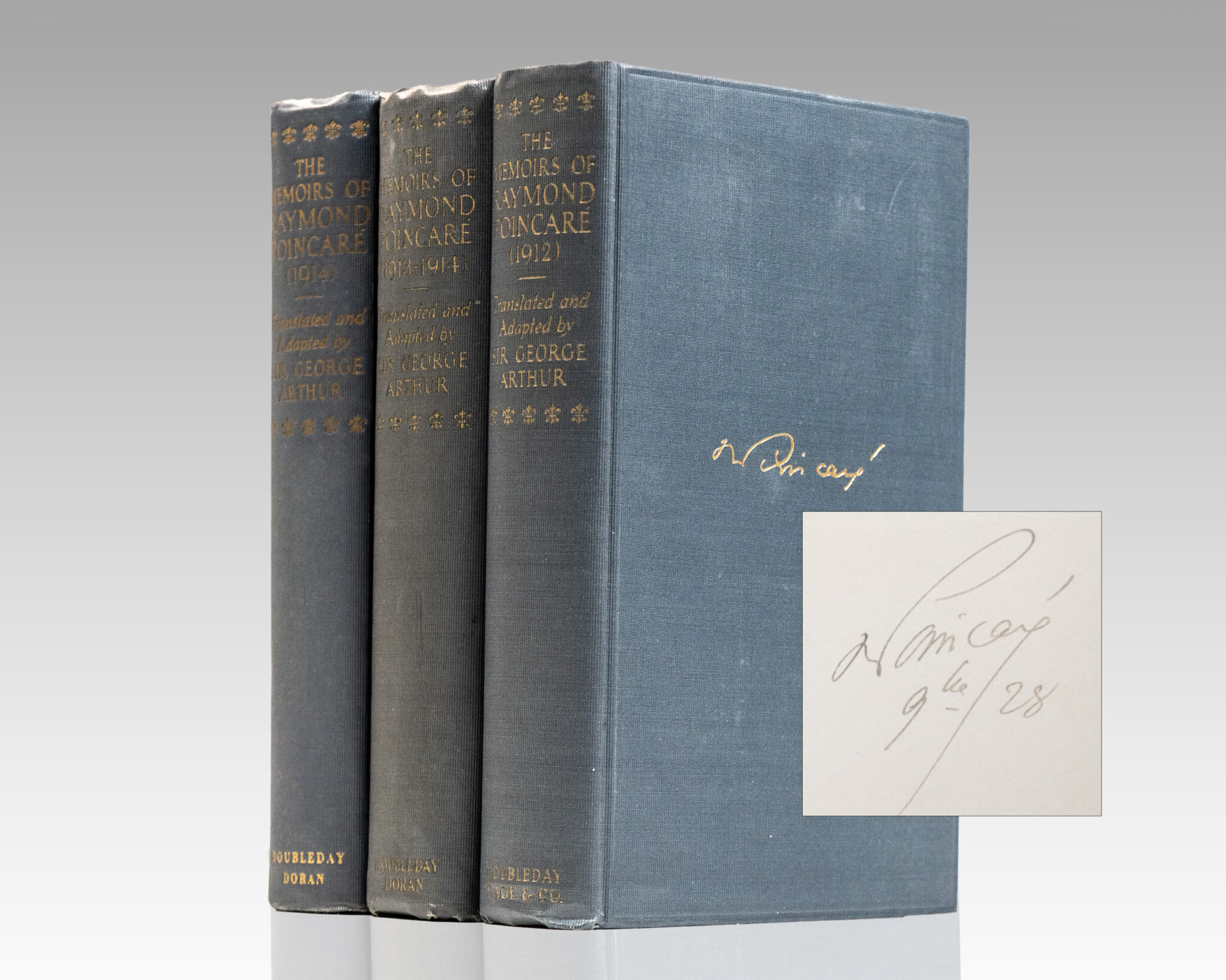 The Memoirs of Raymond Poincaré 1912-1914.