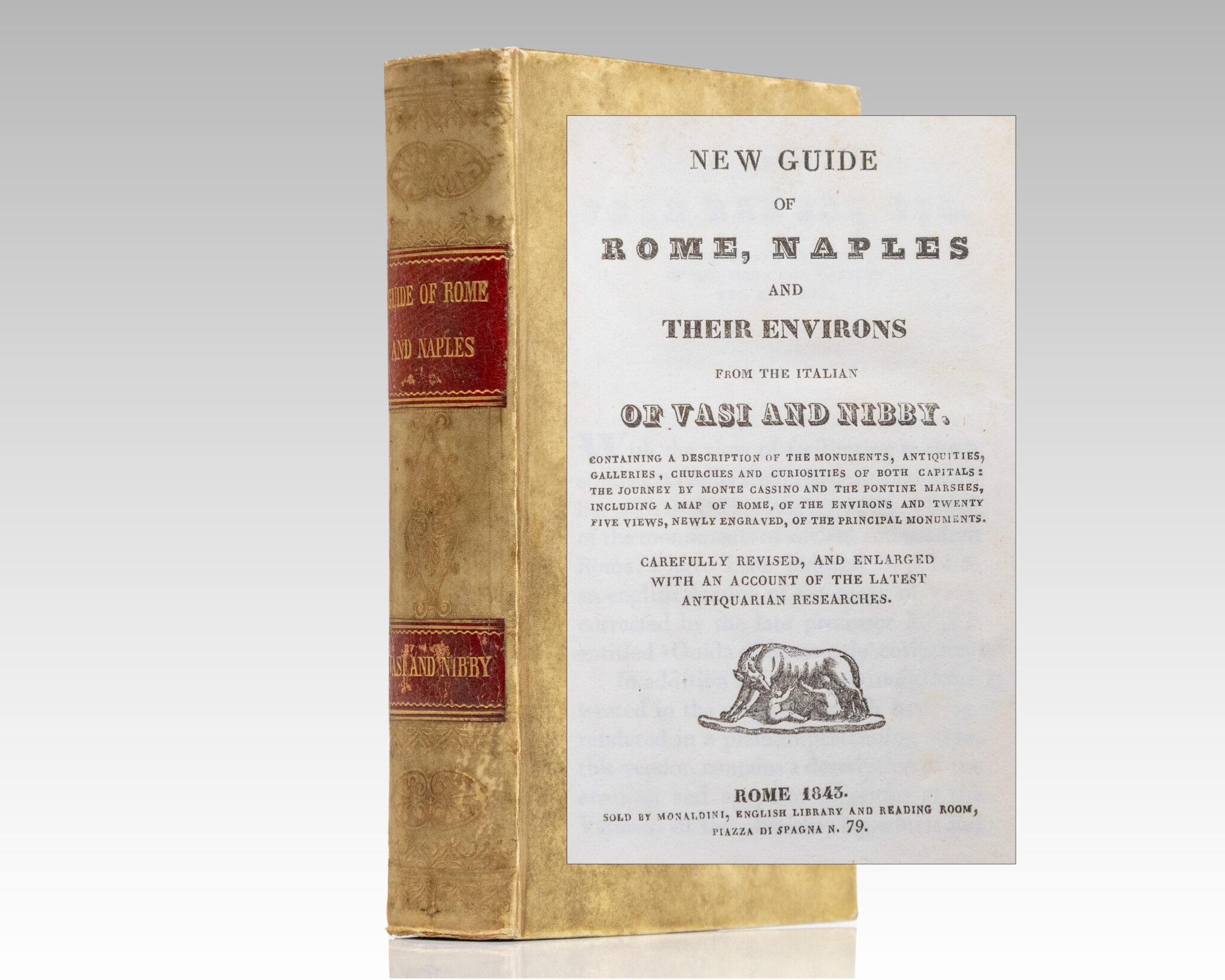 New Guide of Rome, Naples and Their Environs.